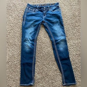 Womens rock revival skinny jeans